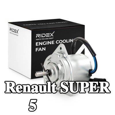 RIDEX مروحة المبرد — Renault Super 5