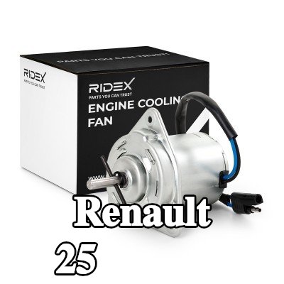 RIDEX مروحة المبرد — Renault 25