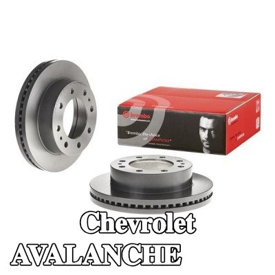 BREMBO قرص مكابح Prime, Outer Diameter: 325mm, مزود بفتحات تهوية داخلية, مطلي — 2000 Chevrolet Avalanche