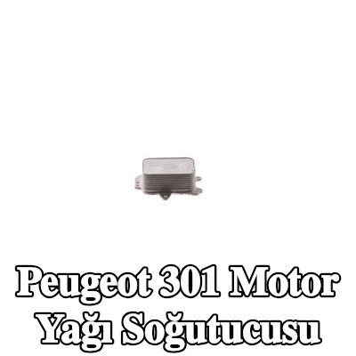MAHLE Conta/sızdırmazlık elemanları ile motor yağı soğutucusu — Peugeot 301