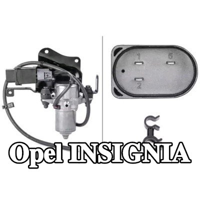 HELLA مضخة فرامل تعمل بالفراغ مع حامل, مع التخميد — Opel Insignia