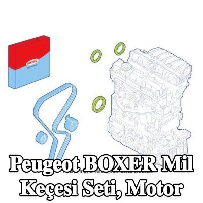CORTECO Mil Conta Seti, motor kasnağı tarafı — 2000 Peugeot Boxer