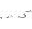 WALKER Orta susturucu 2300mm, montaj parçaları olmadan — 1992 Honda Civic (2)