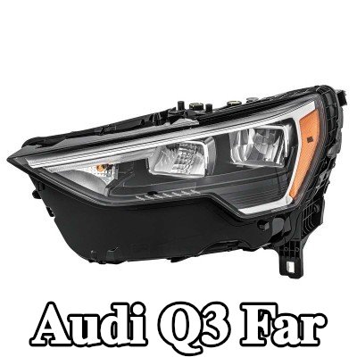 HELLA Far Sol, LED, PWY24W, ampullü, kontrol ünitesi olmadan — Audi Q3