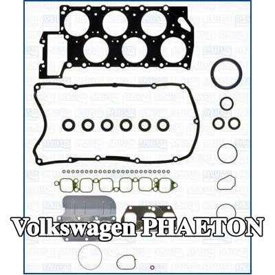 AJUSA مجموعة حشيات كاملة, محرك مزود بحشية رأس الأسطوانة, بدون حشية أنبوب العادم — 2002 Volkswagen Phaeton