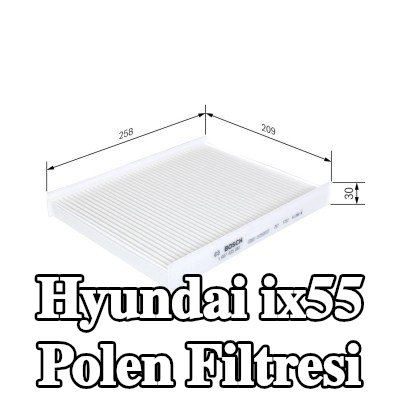 BOSCH Polen filtresi Partikül Filtresi — Hyundai ix55