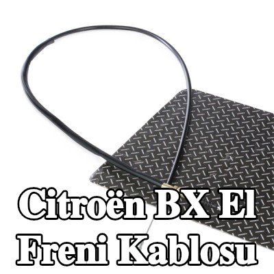 RIDEX El freni kablosu Sol Arka, Sağ Arka, 1651mm, 1436mm — Citroën Bx