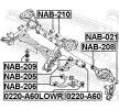 FEBEST Aks burcu Arka Aks — Nissan Cedric (2)