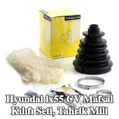 TRISCAN CV Mafsal Kılıfı Seti, tahrik mili — 2007 Hyundai ix55