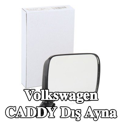 BLIC Sağ yan ayna, Manuel — 1990 Volkswagen Caddy