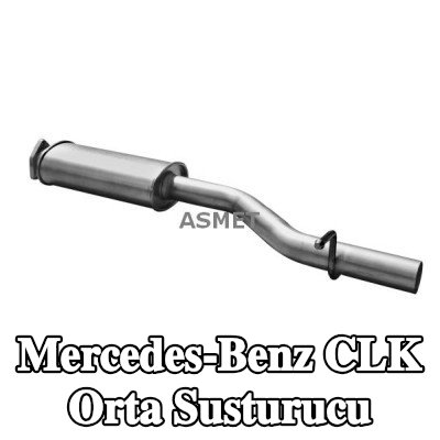 ASMET Orta susturucu — Mercedes-Benz Clk
