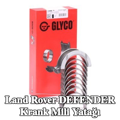 GLYCO Çelik tabanlı alüminyum alaşımlı krank mili yatağı — Land Rover Defender