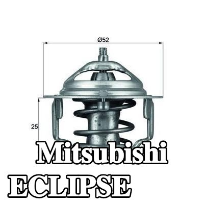 MAHLE ثرموستات 82°C, 52mm, بدون حشية/مانع تسرب — 1992 Mitsubishi Eclipse