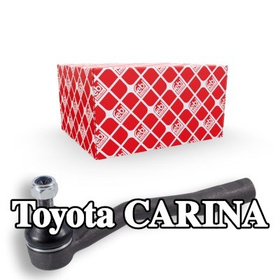 FEBI BILSTEIN طرف قضيب التوجيه للمحور الأمامي الأيسر, 212mm — Toyota Carina