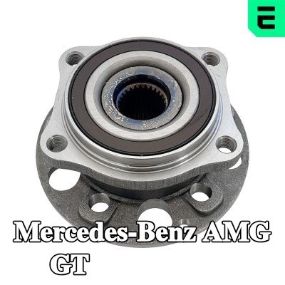 OPTIMAL طقم محامل العجلات مع مواد التثبيت, مع مستشعر ABS مدمج, مع محور العجلة — Mercedes-Benz Amg Gt