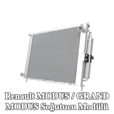 HELLA Genleşme tankı olmayan soğutucu modülü — Renault Modus / Grand Modus