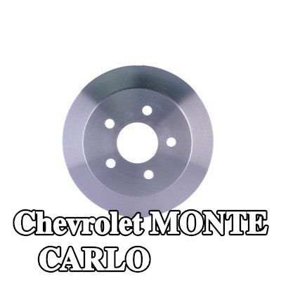 HELLA القطر الخارجي لقرص المكابح: 278mm, صلب, بدون محور عجلة, بدون مسامير عجلة — Chevrolet Monte Carlo