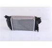 NISSENS Hızlı bağlantı elemanlı intercooler, Sol konektör, açılı, Sağ konektör, açılı — Nissan Micra (3)