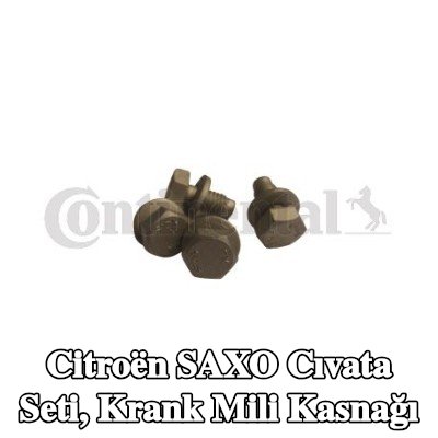CONTITECH Cıvata seti, krank mili kasnağı — Citroën Saxo