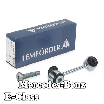 LEMFÖRDER وصلة قضيب مانع الانقلاب للمحور الأمامي الأيمن, مع ملحقات — 2002 Mercedes-Benz E-Class