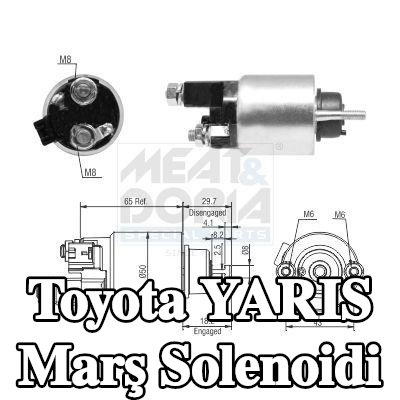 MEAT & DORIA Marş solenoidi — 2002 Toyota Yaris