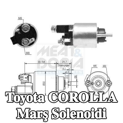 MEAT & DORIA Marş solenoidi — 1995 Toyota Corolla
