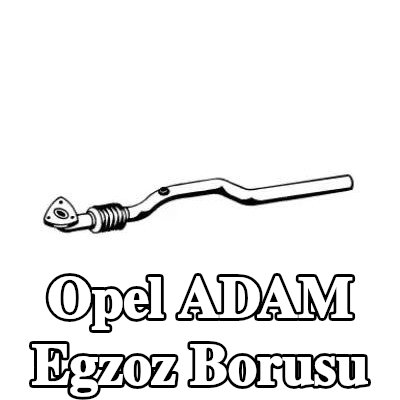 VEGAZ Egzoz Borusu — Opel Adam