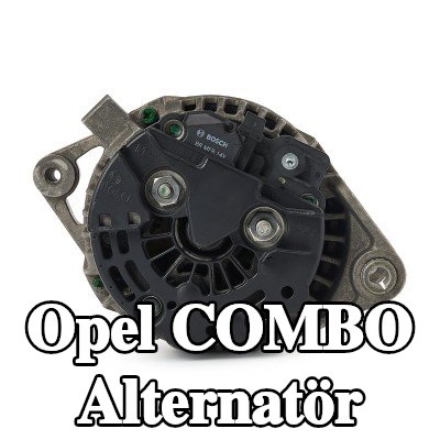 BOSCH Alternatör 100A — 2003 Opel Combo