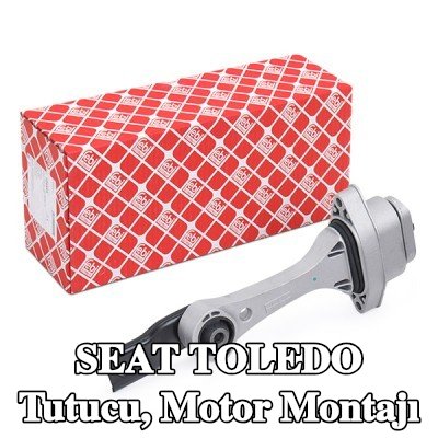 FEBI BILSTEIN Tutucu, motor montajı Alt, Arka — 2002 SEAT Toledo