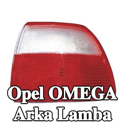 VAN WEZEL Arka lamba Sağ, ampul yuvası olmadan — Opel Omega