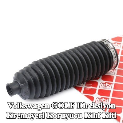 FEBI BILSTEIN Sol ön aks direksiyon kremayeri kılıfı kiti, Ön Aks Sağ, kelepçeli — 2002 Volkswagen Golf