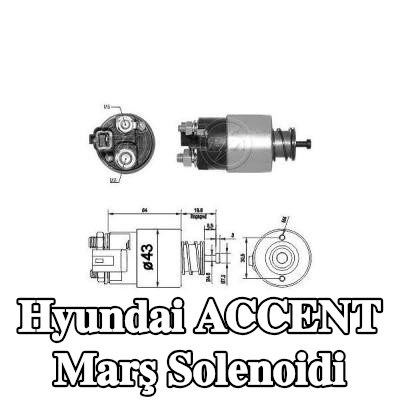 ERA Marş solenoidi — Hyundai Accent