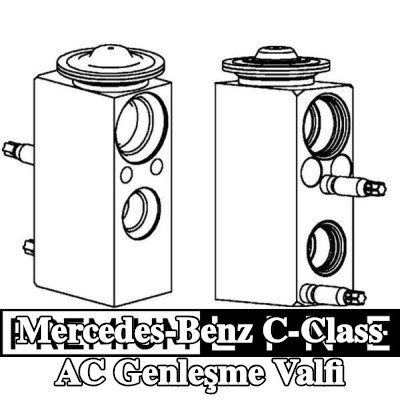 MAHLE AC genleşme valfi — Mercedes-Benz C-Class