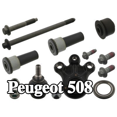 FEBI BILSTEIN طقم إصلاح, تعليق العجلة المحور الأمامي يسار, المحور الأمامي الأيمن — 2017 Peugeot 508