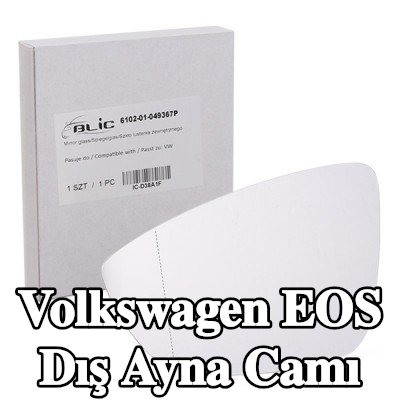 BLIC Sol yan ayna camı — Volkswagen Eos
