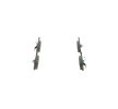 BOSCH مجموعة وسادات الفرامل 18, 4mm, مع لوحة مانعة للصرير, مع مسامير/براغي, مع ملحقات, مع زنبرك — Peugeot 607 (7)