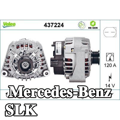 VALEO مولد كهربائي مجدد عالي الجودة, 120A — 2002 Mercedes-Benz Slk