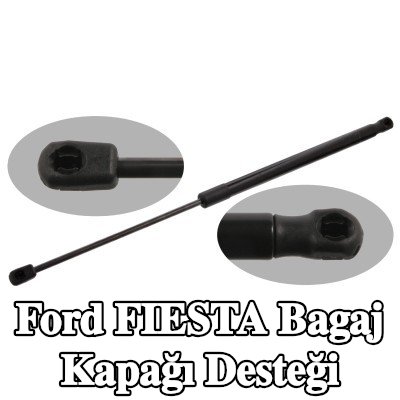 FEBI BILSTEIN Bagaj kapağı amortisörü (Her iki taraf), 545mm — 2012 Ford Fiesta