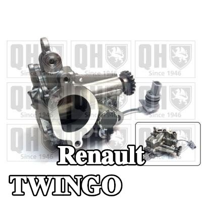 QUINTON HAZELL مضخة الزيت مع صمام ضغط الزيت الكهربائي — Renault Twingo