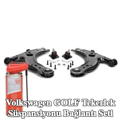 MASTER-SPORT Bağlantı seti, tekerlek süspansiyonu Ön Aks — 2007 Volkswagen Golf