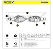 RIDEX Tahrik mili Ön Aks Sol, 682mm — Mercedes-Benz R-Class (6)