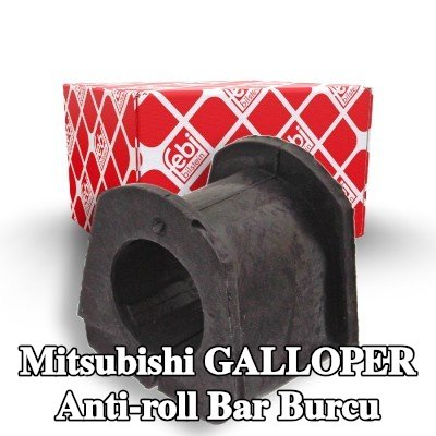FEBI BILSTEIN Anti roll bar burcu Arka Aks, 24mm, Kauçuk — Mitsubishi Galloper