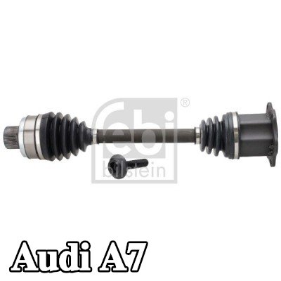 FEBI BILSTEIN عمود الدفع المحور الأمامي الأيسر, المحور الأمامي الأيمن, مع برغي — 2011 Audi A7
