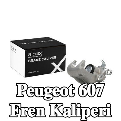 RIDEX Fren kaliperi Arka Aks Sağ, tutma çerçeveli — Peugeot 607