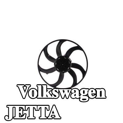 MAHLE مروحة, المبرد 393, 8mm — 2004 Volkswagen Jetta