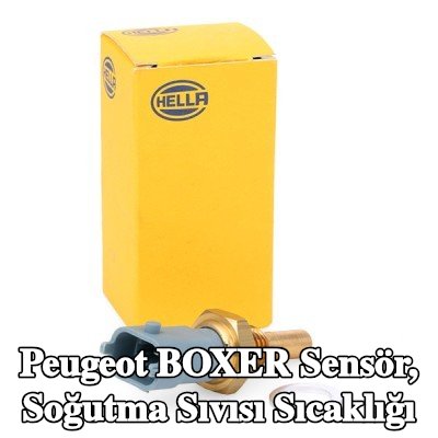 HELLA Sensör, conta/sızdırmazlık elemanlı soğutma suyu sıcaklığı — Peugeot Boxer