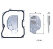 MAHLE Conta/sızdırmazlık elemanı içeren otomatik şanzıman filtre kiti — SEAT Altea (1)
