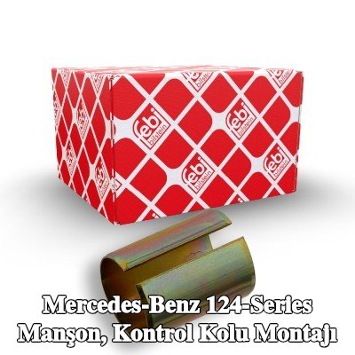 FEBI BILSTEIN Manşon, kontrol kolu montajı — Mercedes-Benz 124-Series