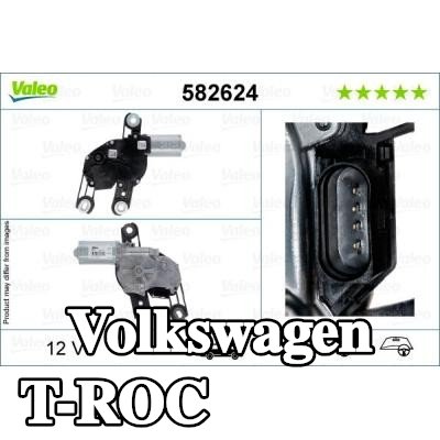 VALEO محرك المساحات الخلفي, 12V — Volkswagen T-roc