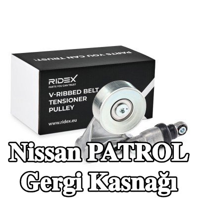 RIDEX Gergi kasnağı Dış Çap: 85, 0mm — Nissan Patrol